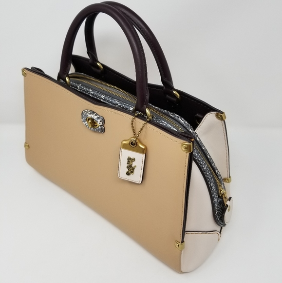 Coach Mason Satchel Bag - Picture 4 of 11